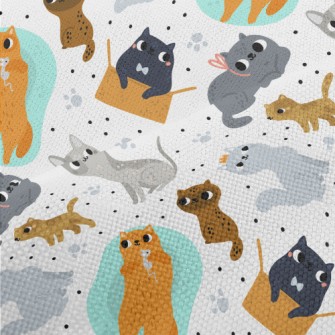 Cute Cat Performance Linen
