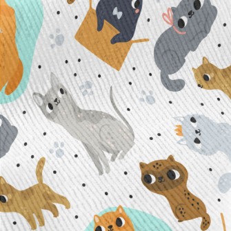 Cute Cat Standard Corduroy