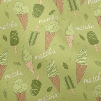 Matcha Flavored Ice Cream Dobby