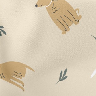 Simple Children Dog Stretch Ponte