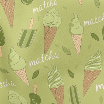 Matcha Flavored Ice Cream Stretch Ponte