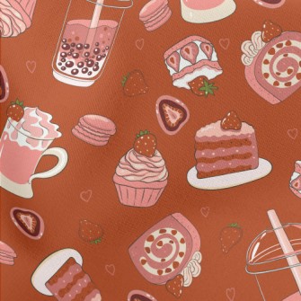 Strawberry Flavored Dessert Bu Stretch Ponte