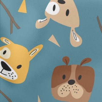 Children's Colorful Dog Stretch Ponte