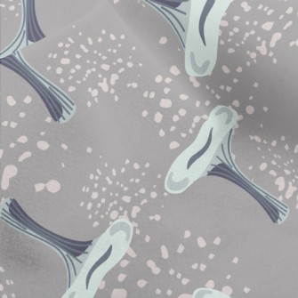 Pale Color Mushroom Micro Fleece