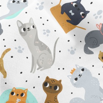 Cute Cat Micro Fleece