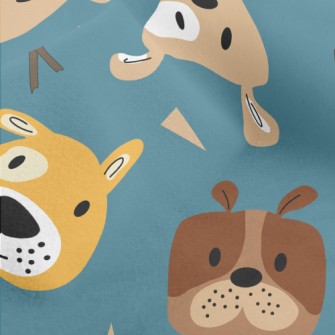 Children's Colorful Dog Micro Fleece