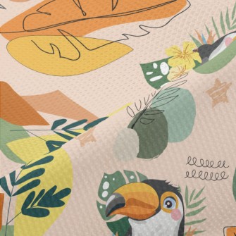 Cute And Exquisite Toucan Piqué