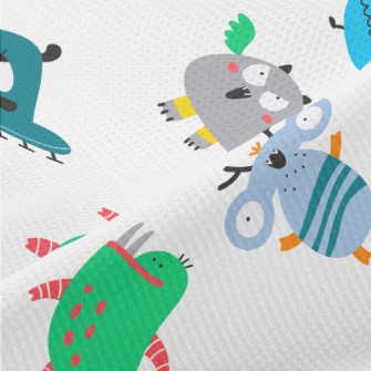 Cute Strange Alien Creatures Piqué