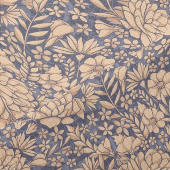 Animation Style Flowers Piqué