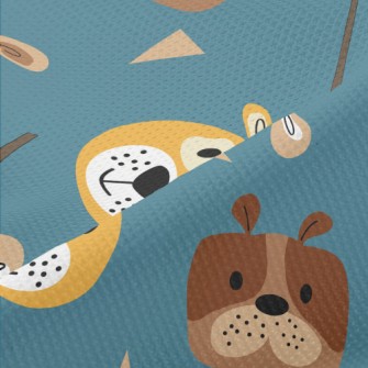 Children's Colorful Dog Piqué