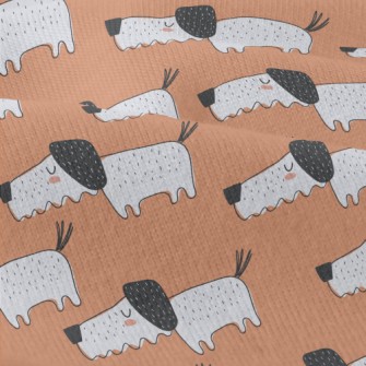 Hand Drawn Children's Dog Modern Jersey