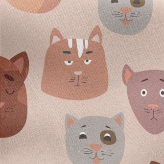 Children&#39;s American Cat Jersey Backed Fleece
