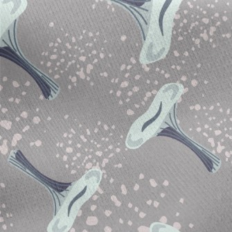 Pale Color Mushroom Jersey Backed Fleece
