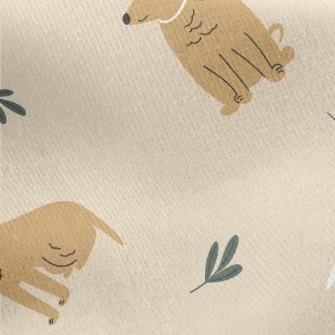 Simple Children Dog Jersey Backed Fleece