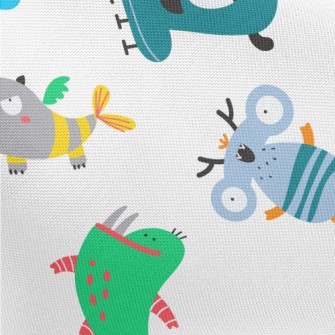 Cute Strange Alien Creatures Pongee