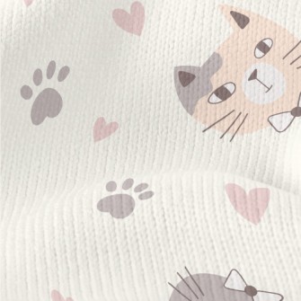 Bow Tie Crown Cat Stretch Jersey