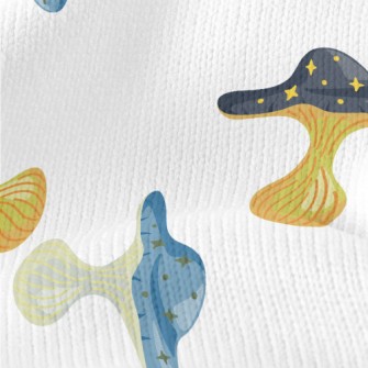 Star-studded Mushrooms Stretch Jersey