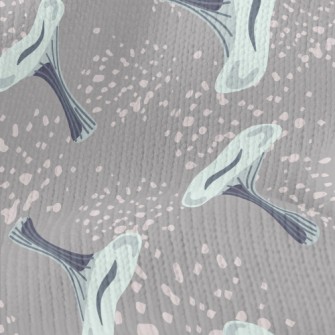 Pale Color Mushroom Stretch Jersey