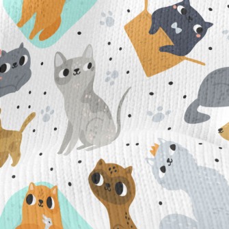 Cute Cat Stretch Jersey