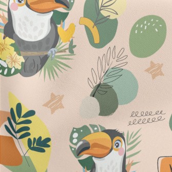 Cute And Exquisite Toucan Lightweight Cotton Poplin