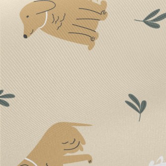 Simple Children Dog Midweight Cotton Poplin