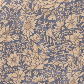 Animation Style Flowers Midweight Cotton Poplin