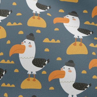 Fur-capped Seagull Chiffon