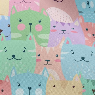 Cartoon Harmless Cat Chiffon