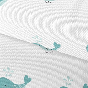 Whale With Closed Eyes Waterproof Oxford