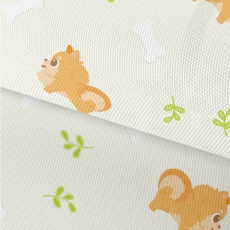 Pomeranian With Round Eyes Waterproof Oxford