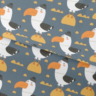 Fur-capped Seagull Waterproof Oxford