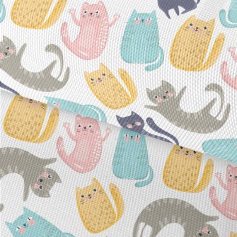 Colorful Happy Cat Waterproof Oxford