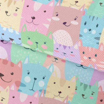 Cartoon Harmless Cat Waterproof Oxford