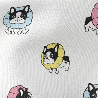 Collar Pillow French Bulldog Waterproof Canvas