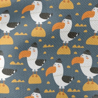 Fur-capped Seagull Waterproof Canvas