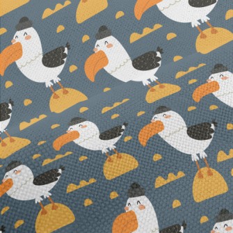 Fur-capped Seagull Performance Linen