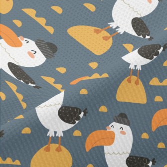 Fur-capped Seagull Piqué