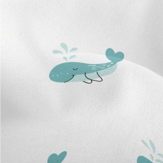 Whale With Closed Eyes Lightweight Performance Linen