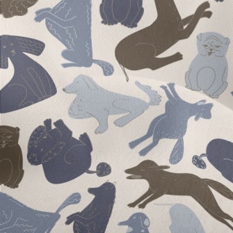Children&#39;s Cute Dog Lightweight Performance Linen