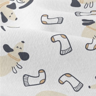Docile And Cute Dachshund And  Modern Jersey