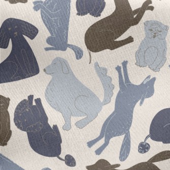 Children&#39;s Cute Dog Jersey Backed Fleece