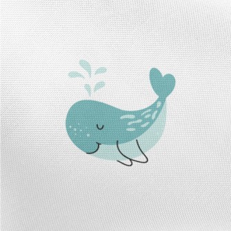 Whale With Closed Eyes Pongee