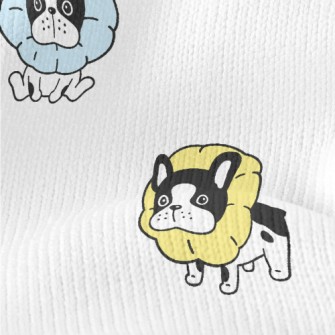 Collar Pillow French Bulldog Stretch Jersey