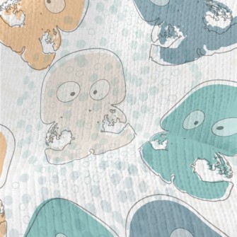 Strange Jellyfish With Eyes Stretch Jersey