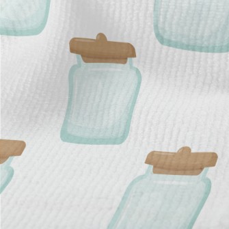 Hand Painted Transparent Glass Terry