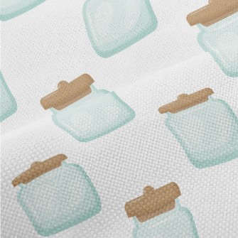 Hand Painted Transparent Glass Performance Linen