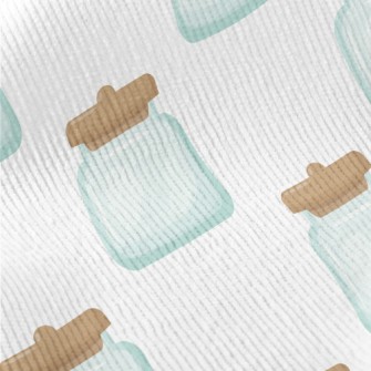 Hand Painted Transparent Glass Standard Corduroy