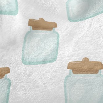 Hand Painted Transparent Glass Minky