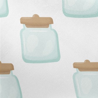 Hand Painted Transparent Glass Pongee