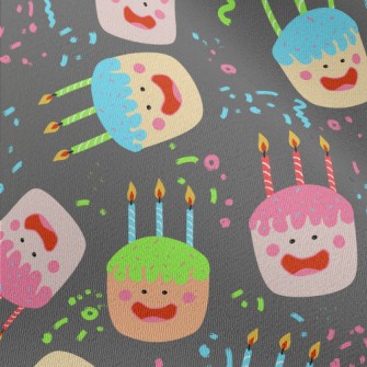 Cute Smiling Face Cake Chiffon
